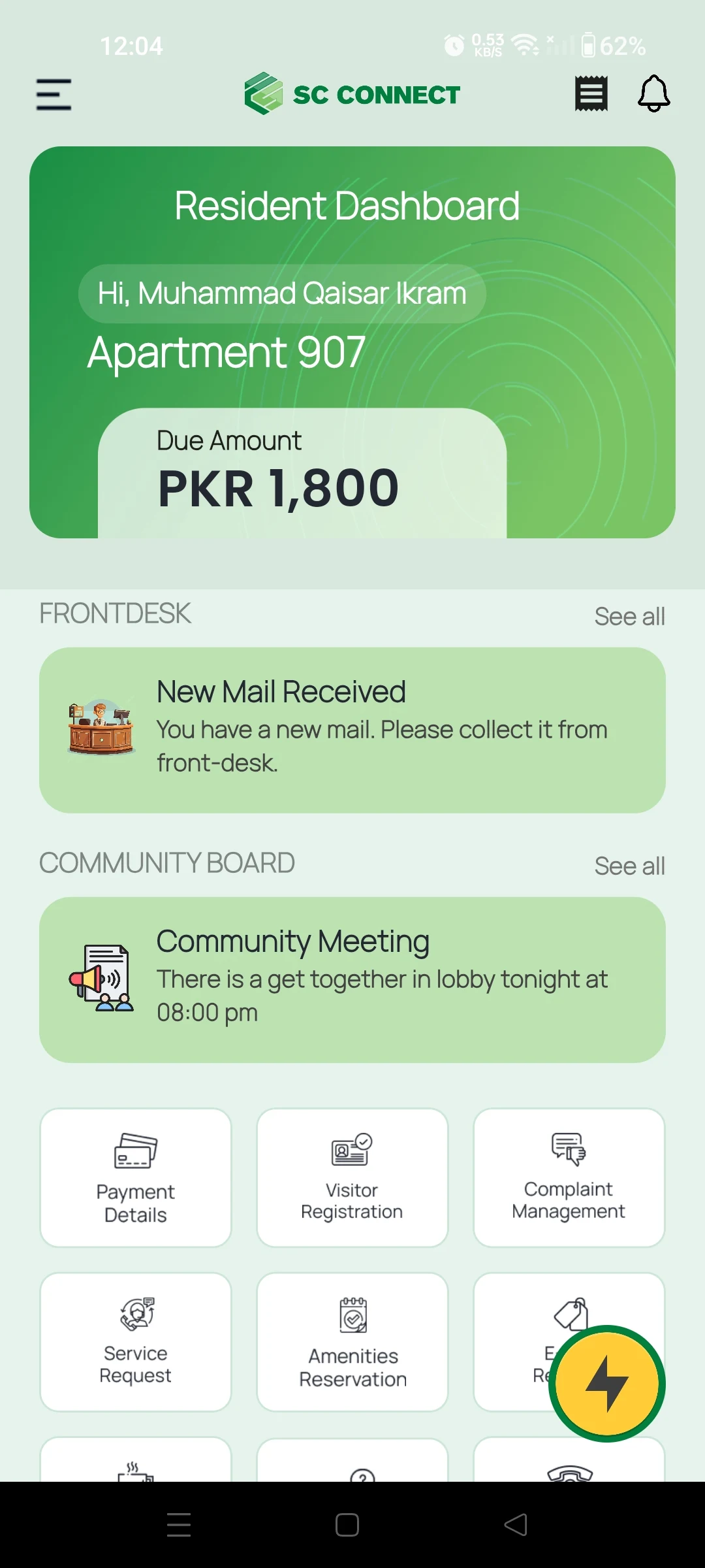 SC Connect screenshot